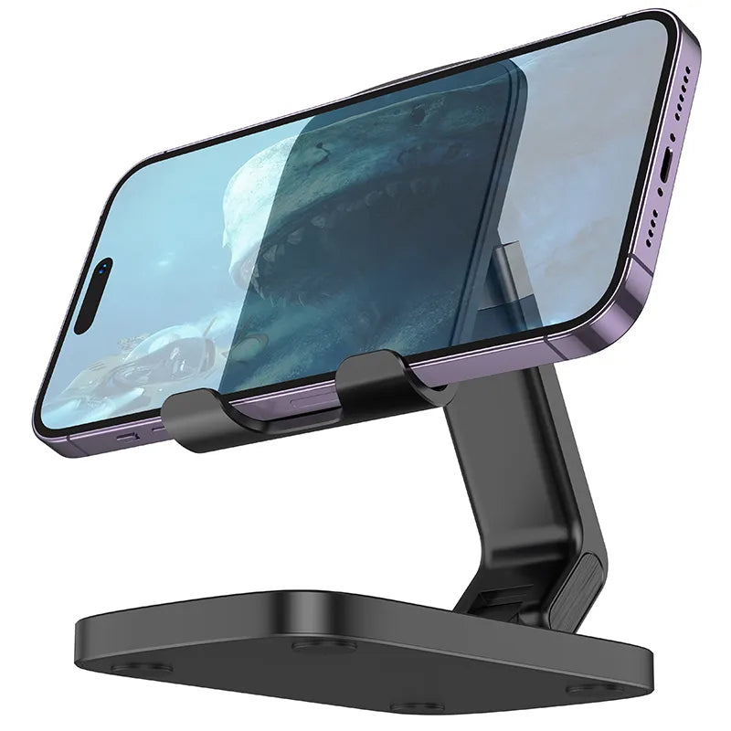 Support de téléphone de bureau pliable rotatif pour tablette, support de téléphone portable Support de téléphone de bureau pliable rotatif pour tablette, support de téléphone portable